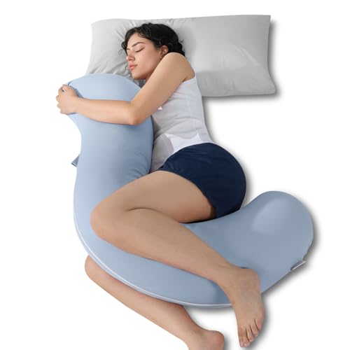 S-Shaped Full Body Hug Pillow for Adult Side Sleepers