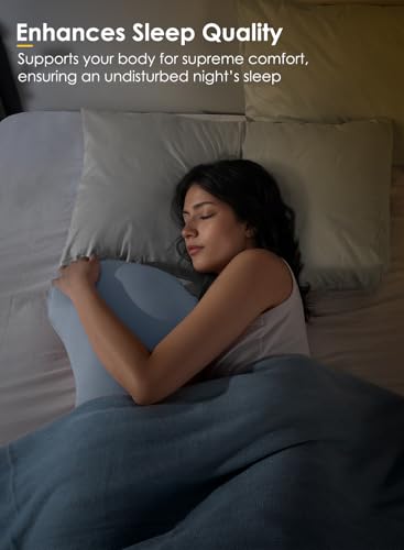 S-Shaped Full Body Hug Pillow for Adult Side Sleepers