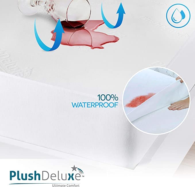 Waterproof Bamboo Breathable Premium Mattress Protector