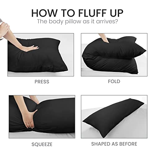 Full Body Pillow Insert for Side Sleepers and Adults