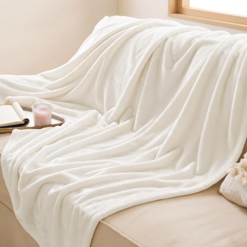 Lightweight Plush Fleece Throw Blanket for Couch and Sofa