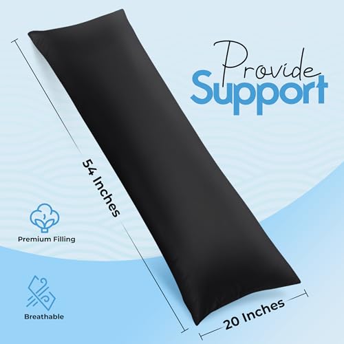Full Body Pillow Insert for Side Sleepers and Adults