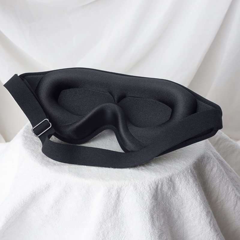 3D Contoured Blackout Sleep Mask for Men and Travel