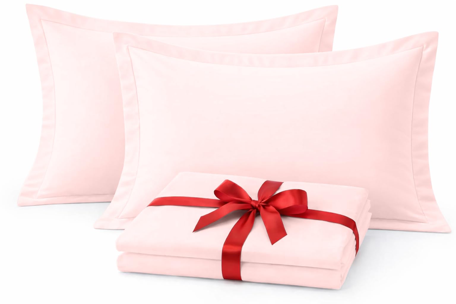 600 Thread Count Cotton Euro Pillow Shams Set of 2