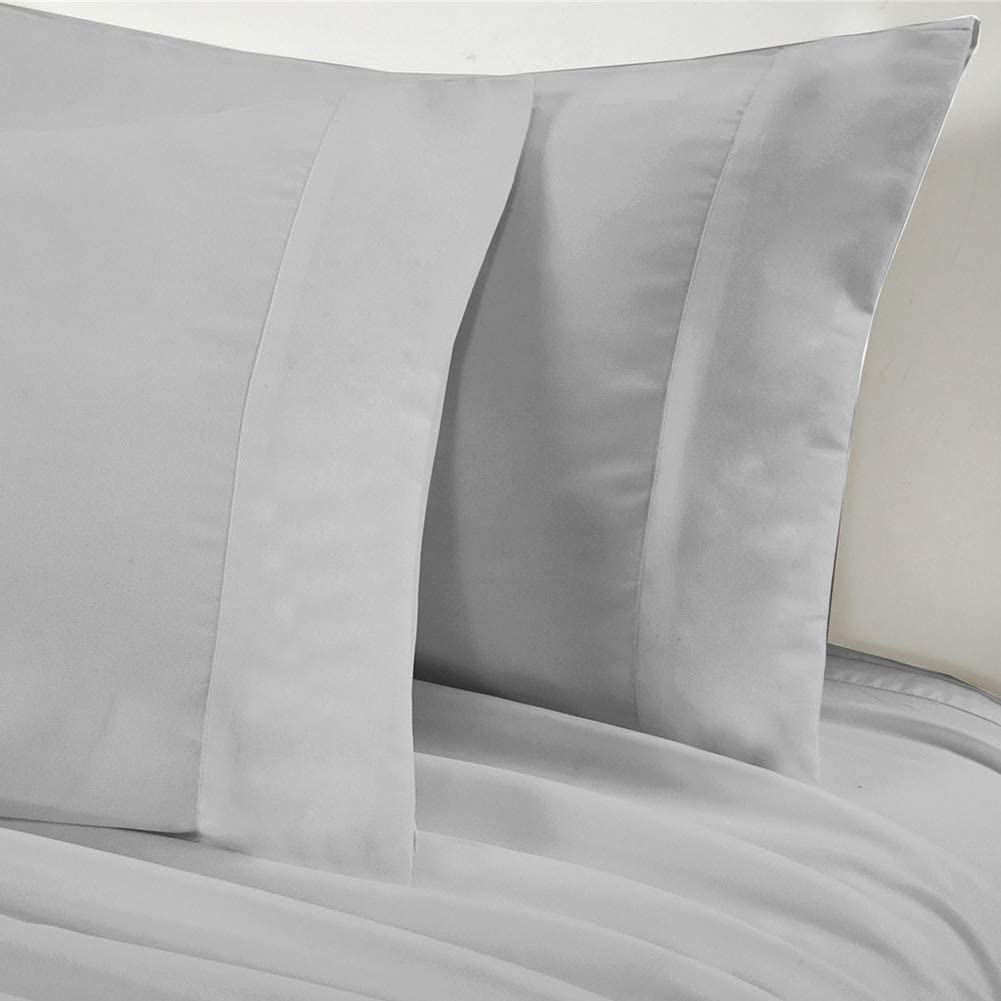 Deep Pocket Microfiber Stain-Resistant Bed Sheet Set
