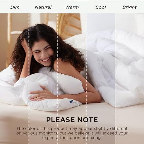 All-Season Quilted Down-Alternative Comforter Duvet Insert