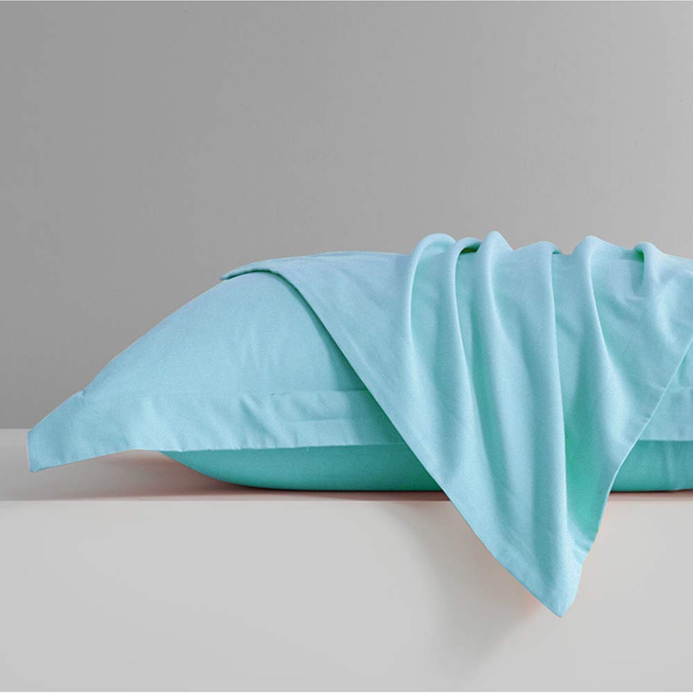 Soft Microfiber Euro Pillow Shams with Envelope Closure Set of 2
