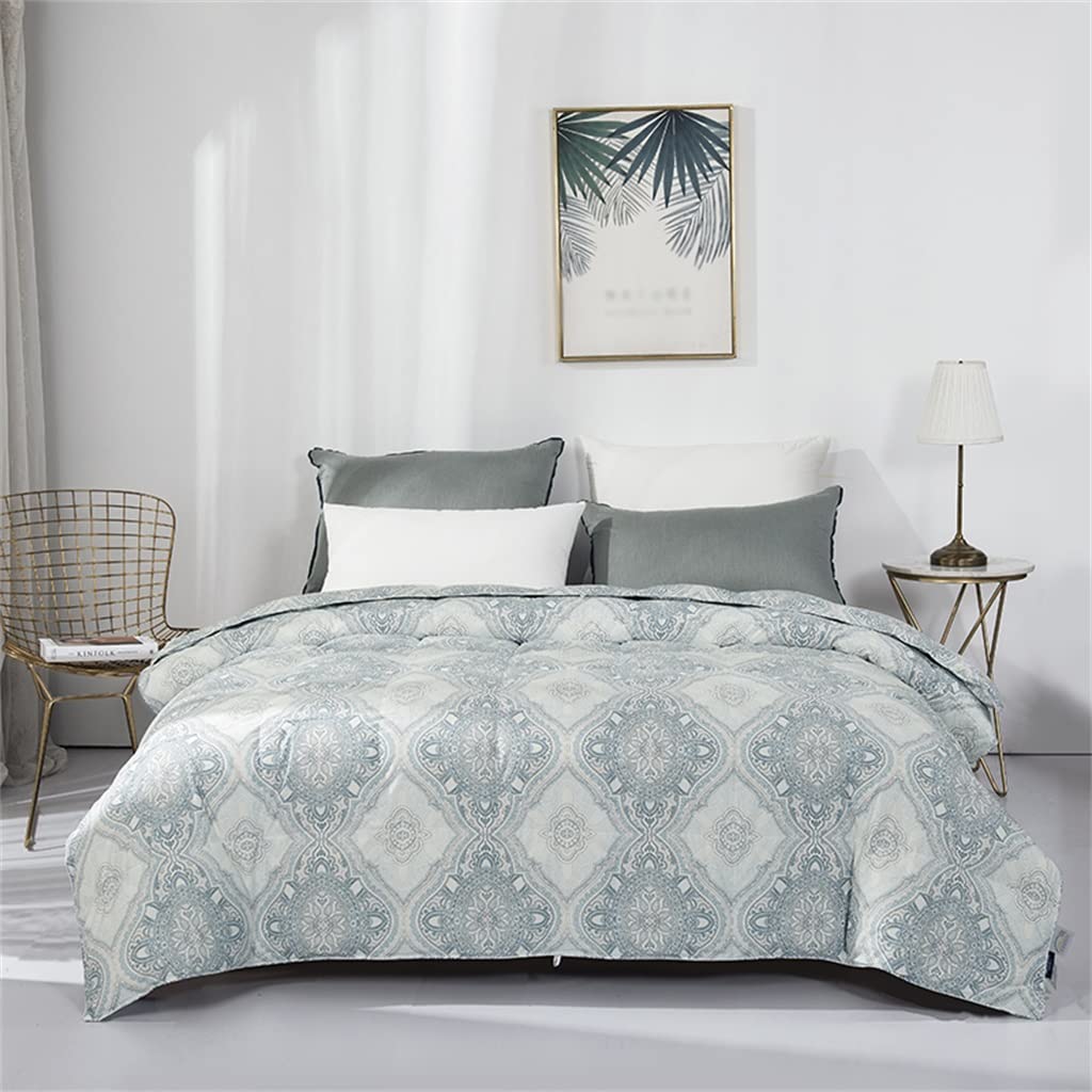 3D Floral Goose Down All-Season Duvet Insert Comforter