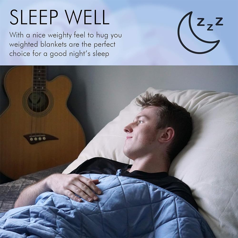 Premium Weighted Blanket for Deep Sleep and Relaxation