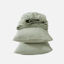 100% French Linen Luxury Bed Sheet Set