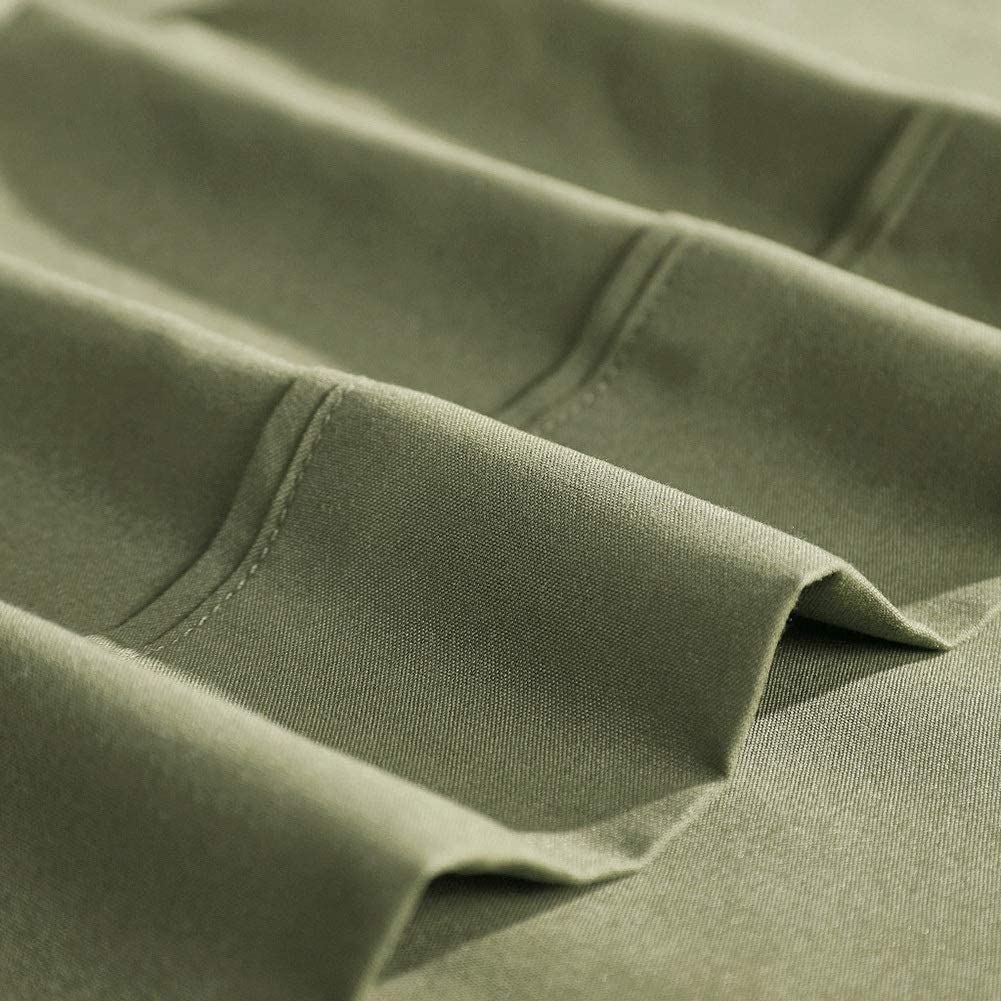 Deep Pocket Microfiber Soft Wrinkle-Resistant Sheet Set