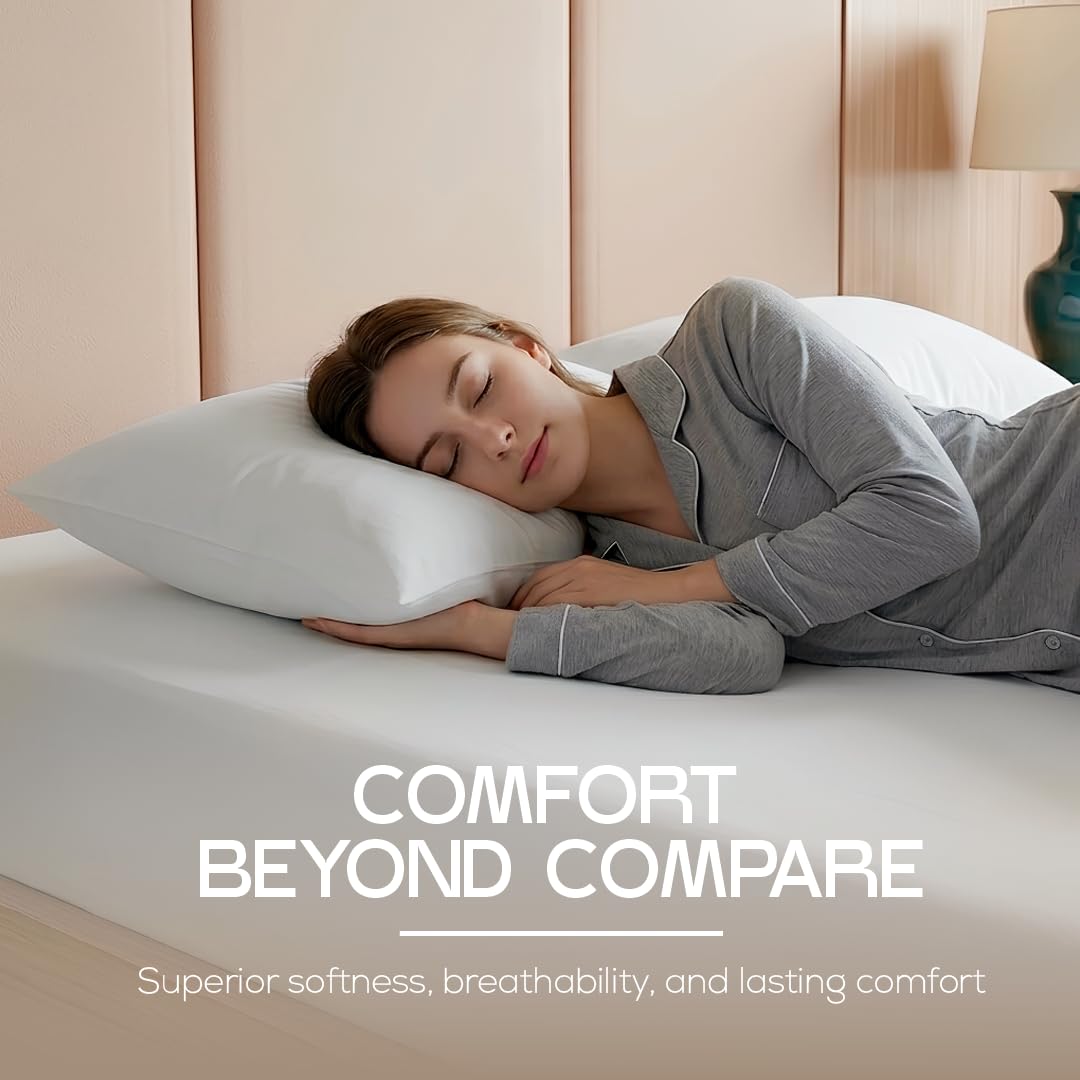 Bulk 20-Pack Queen Hotel Fitted Bed Sheets in White