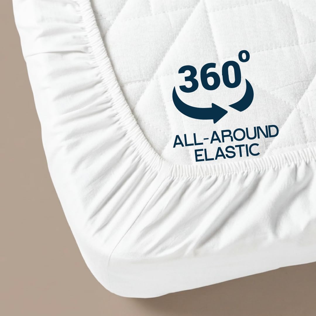 Bulk 20-Pack Queen Hotel Fitted Bed Sheets in White