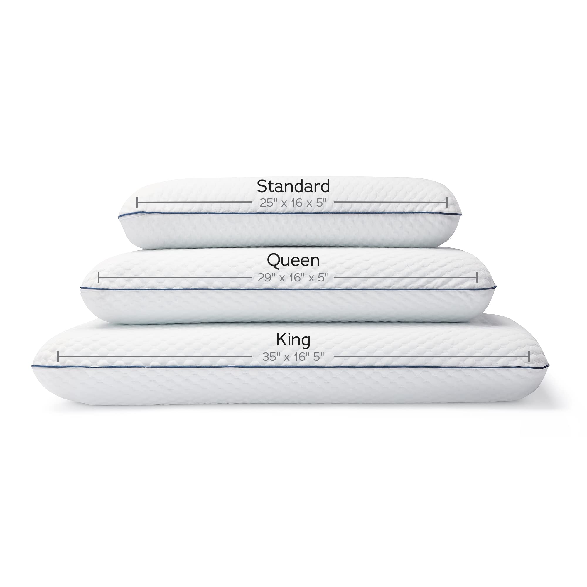 Cooling Gel Memory Foam Pillow for Comfortable Sleep