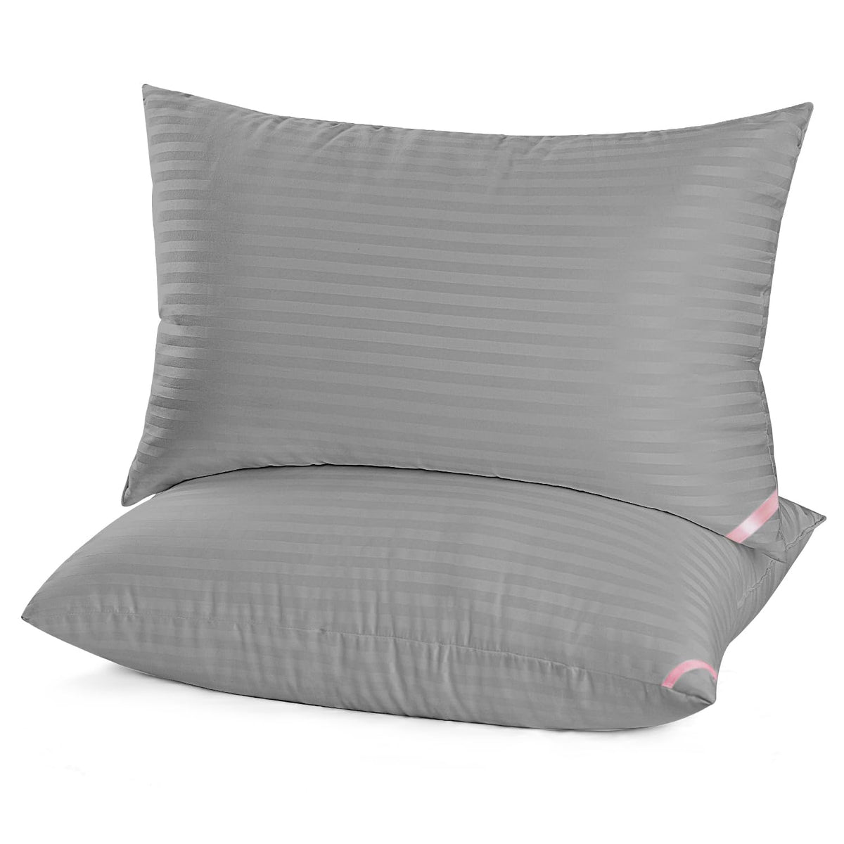 Hotel-Style Down-Alternative Pillows for Side and Back Sleepers