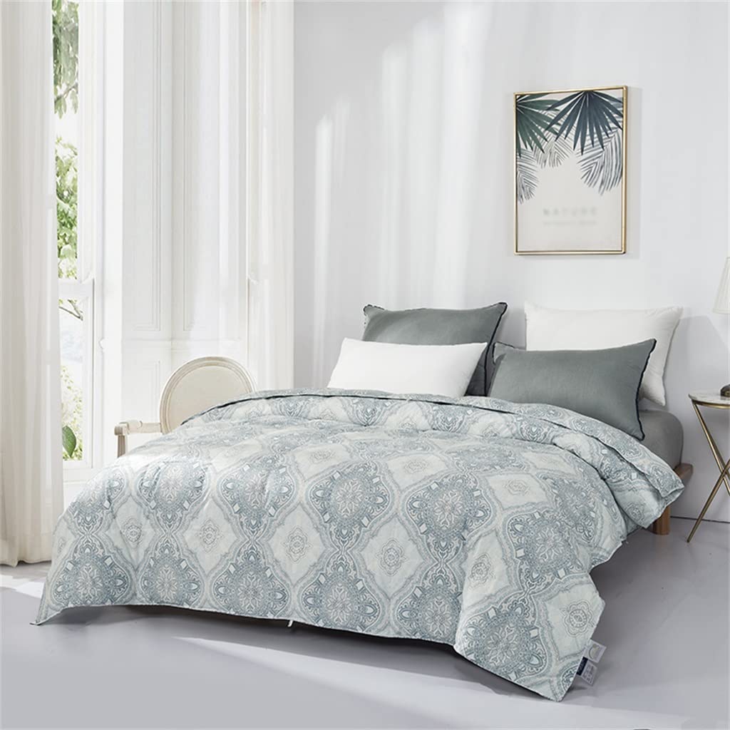 3D Floral Goose Down All-Season Duvet Insert Comforter
