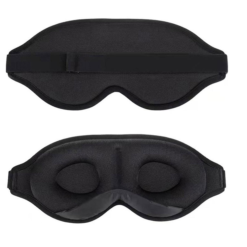 3D Blackout Contoured Sleep Mask for Side Sleepers