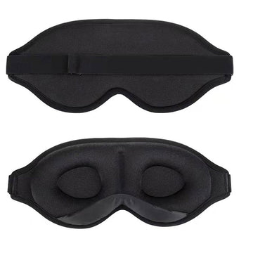 3D Blackout Contoured Sleep Mask for Side Sleepers