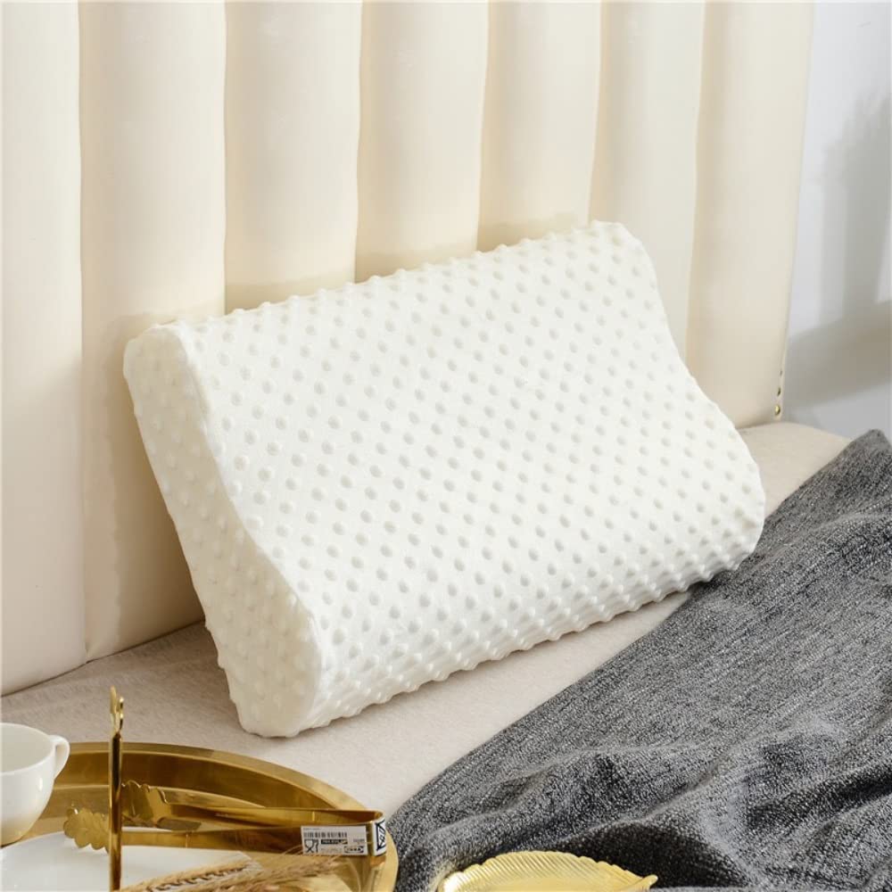 Slow-Rebound Memory Foam Cervical Neck Support Pillow