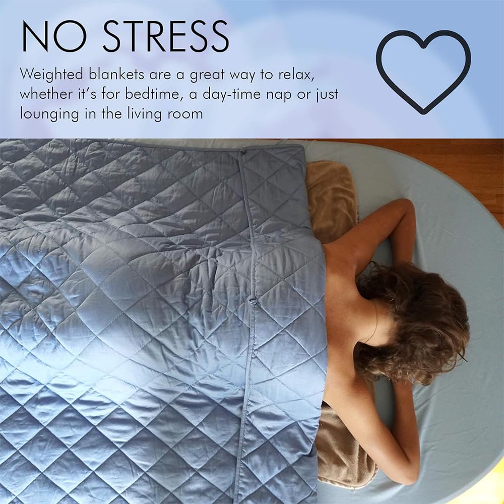 Premium Weighted Blanket for Deep Sleep and Relaxation