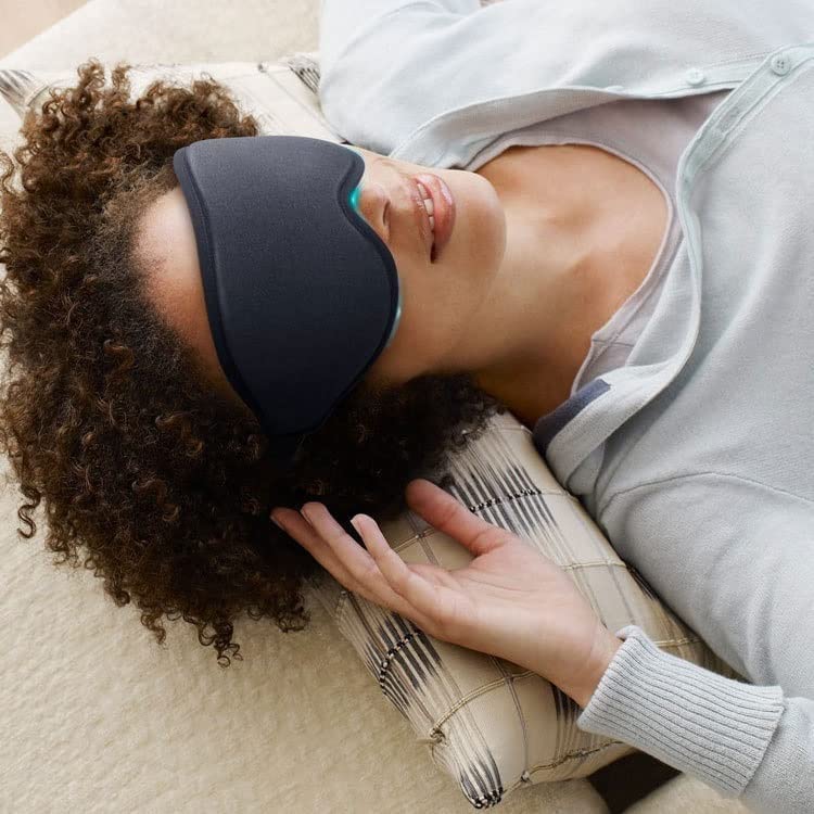 3D Blackout Contoured Sleep Mask for Side Sleepers
