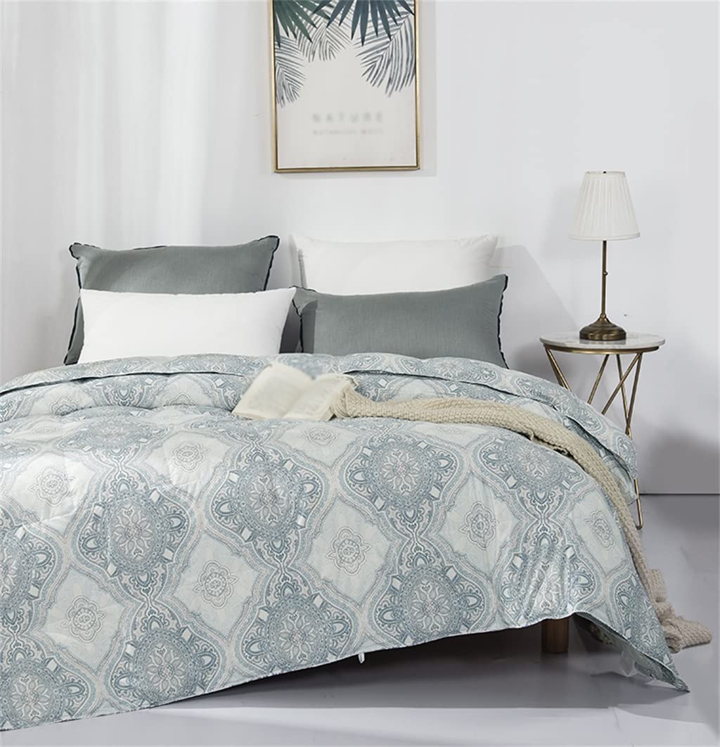 3D Floral Goose Down All-Season Duvet Insert Comforter