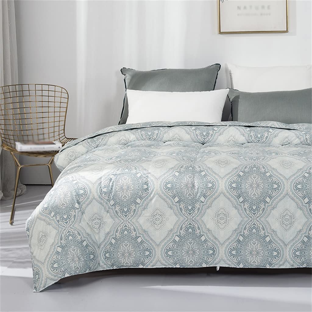 3D Floral Goose Down All-Season Duvet Insert Comforter