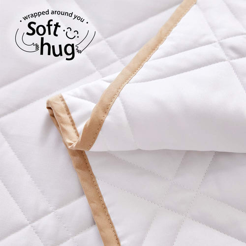 100% Bamboo Weighted Blanket for Cooling Sleep Comfort