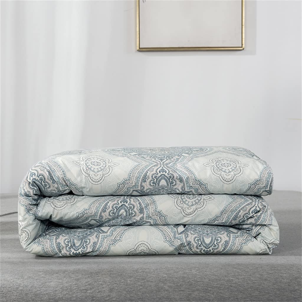 3D Floral Goose Down All-Season Duvet Insert Comforter