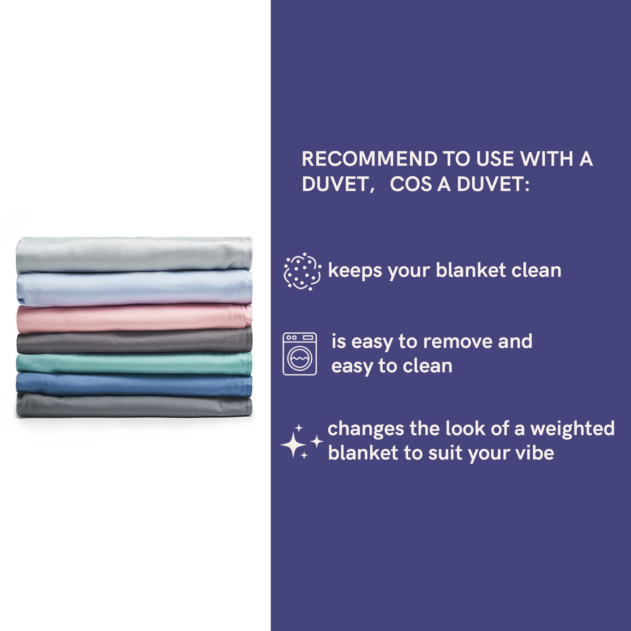 Breathable Bamboo Weighted Blanket for Comfortable Sleep