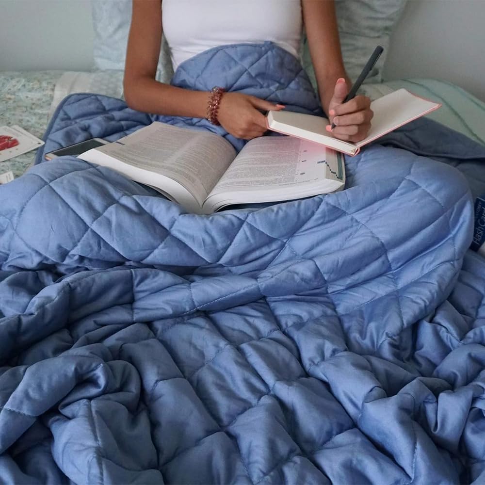 Premium Weighted Blanket for Deep Sleep and Relaxation