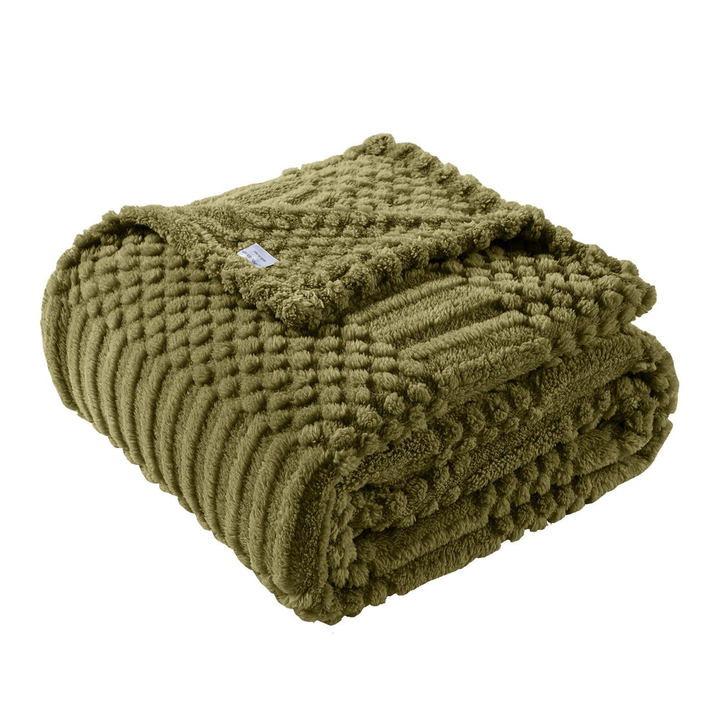 Boho Woven Throw Blanket for Couch and Home Decor