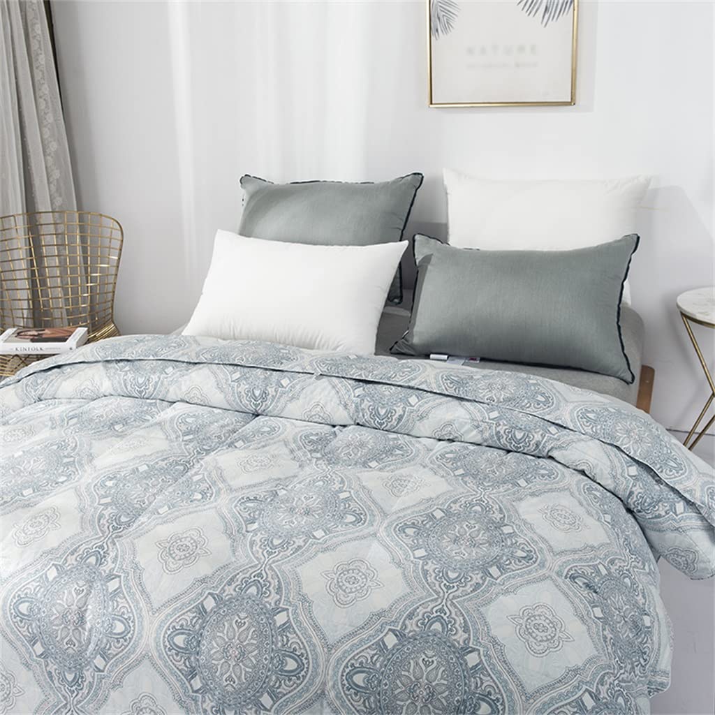 3D Floral Goose Down All-Season Duvet Insert Comforter