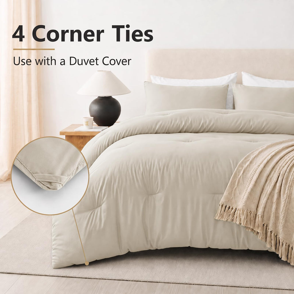 Down-Alternative Quilted Comforter Bedding Set