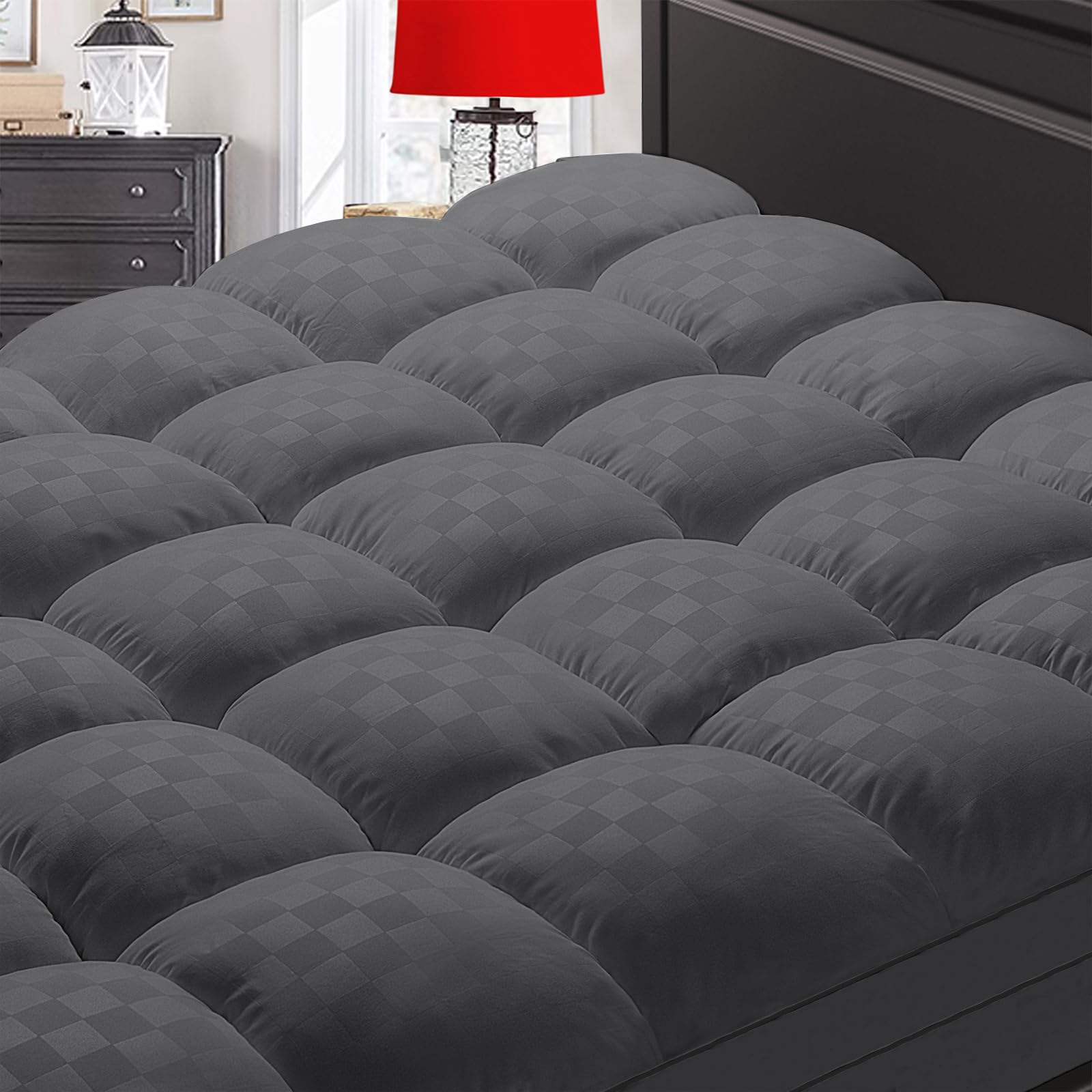 Extra-Thick Cooling Down-Alternative Mattress Topper
