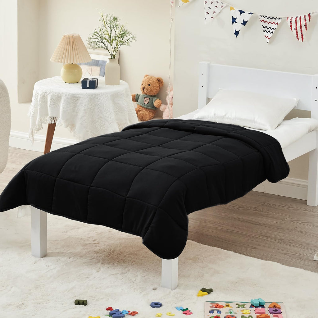 Breathable Cooling Microfiber Weighted Blanket with Glass Beads