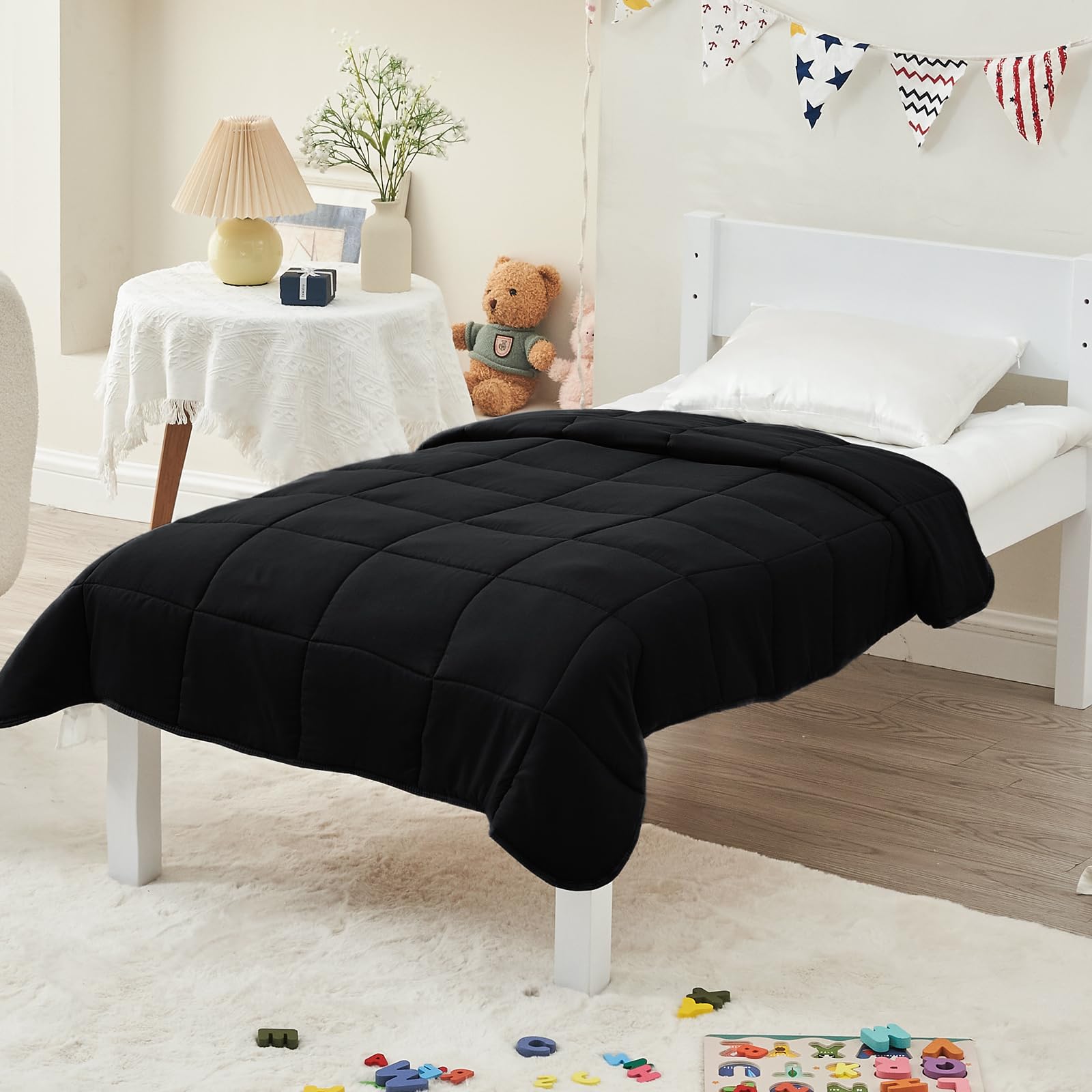 Breathable Cooling Microfiber Weighted Blanket with Glass Beads