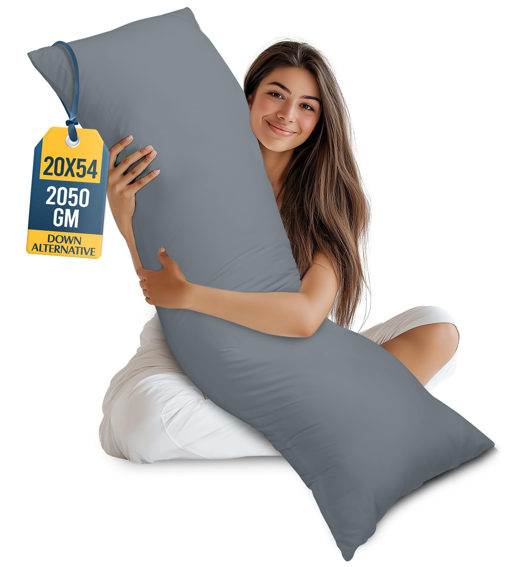 Full Body Pillow Insert for Side Sleepers and Adults