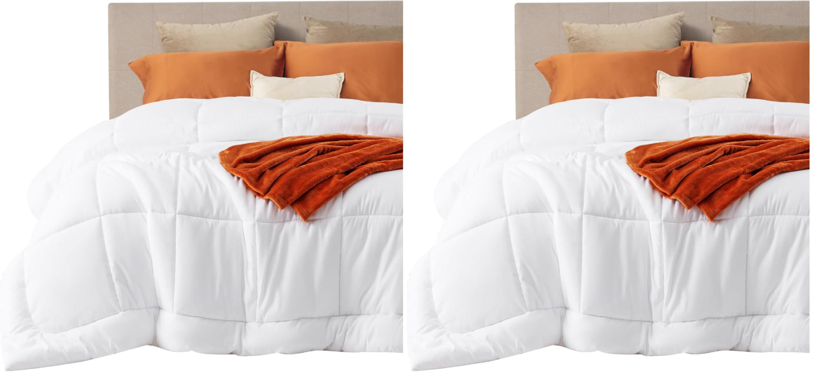 All-Season Quilted Down-Alternative Comforter Duvet Insert