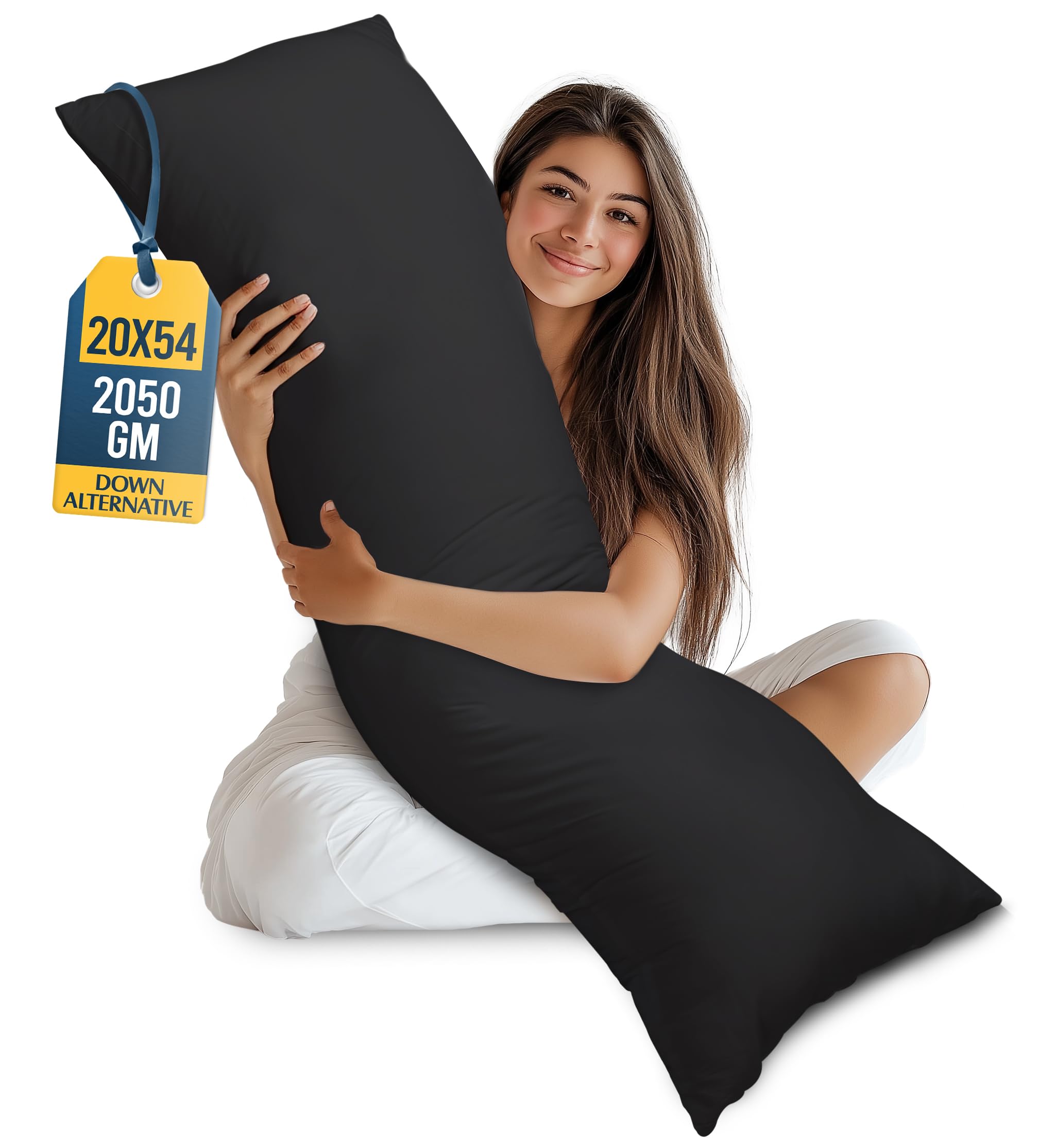 Full Body Pillow Insert for Side Sleepers and Adults