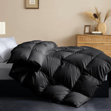 Feather and Down Fiber Comforter Duvet Insert for All Seasons
