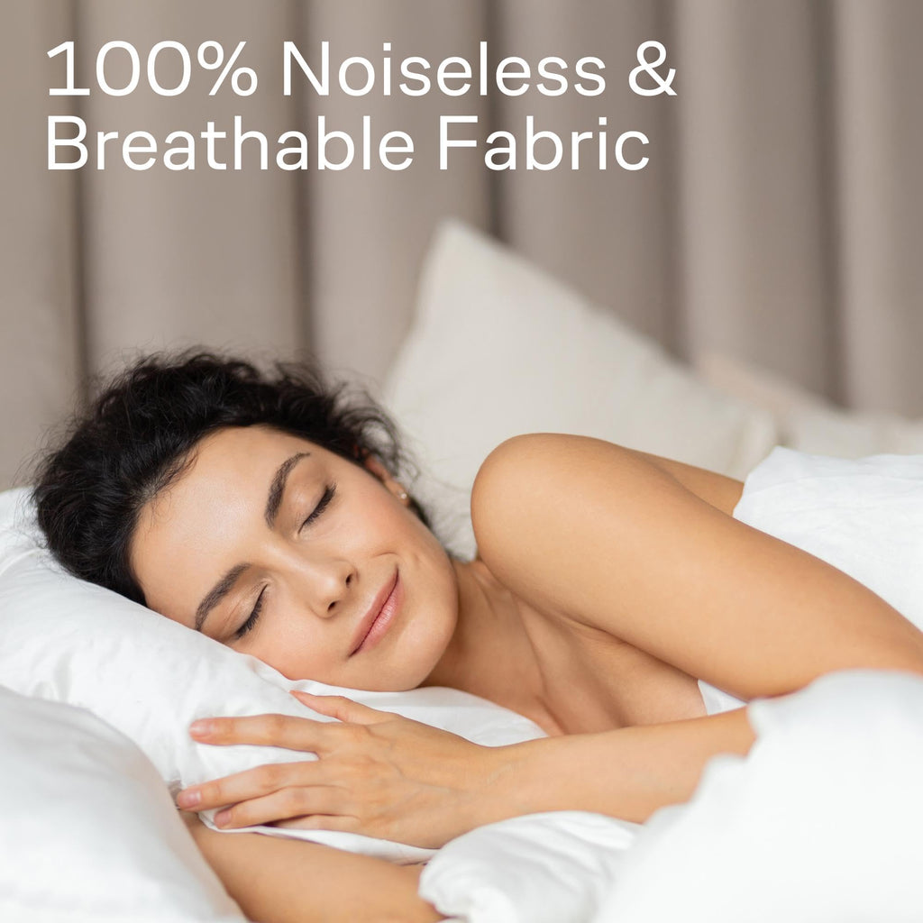 Soft Microfiber Zippered Pillow Protector Cover