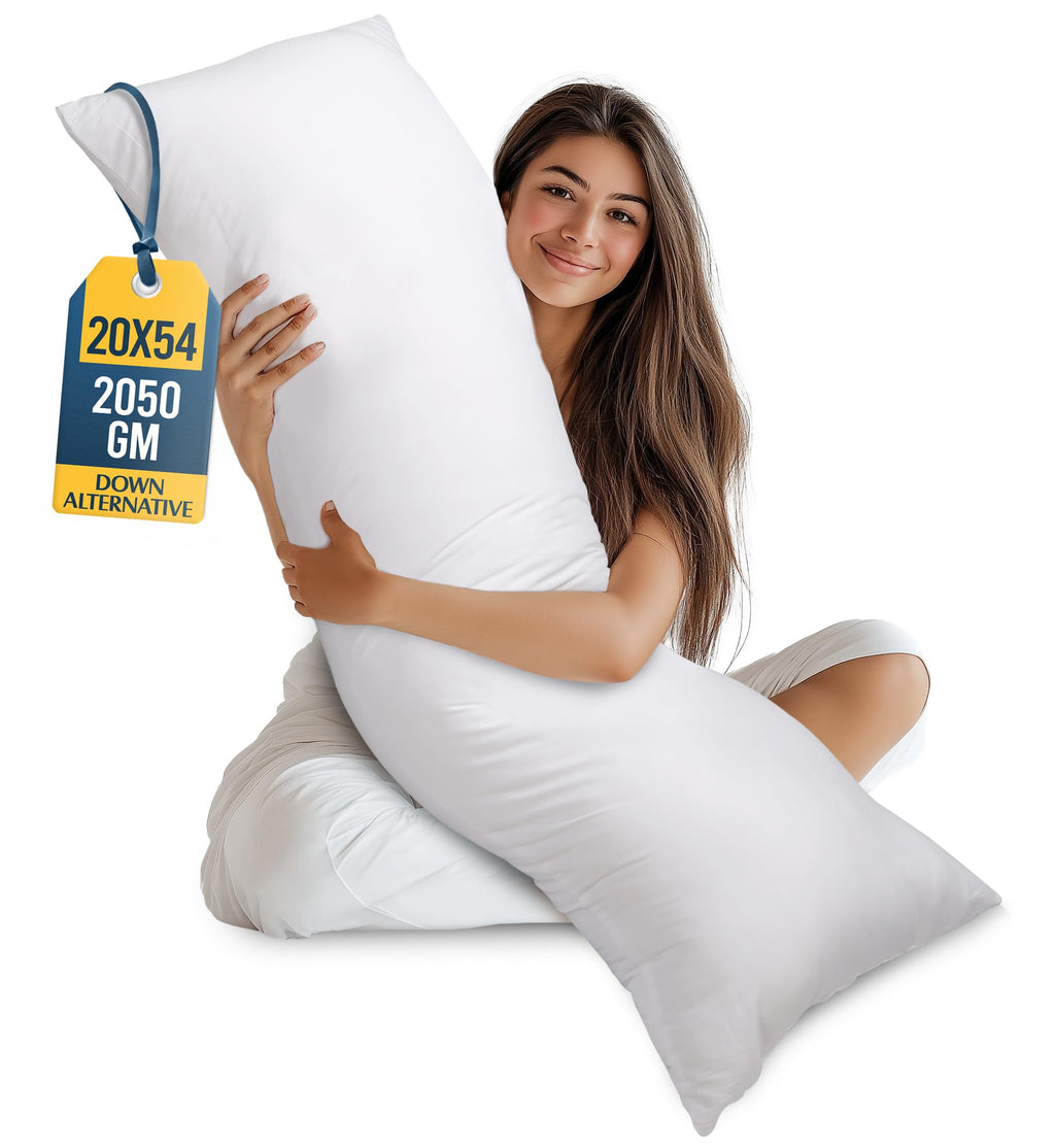 Full Body Pillow Insert for Side Sleepers and Adults