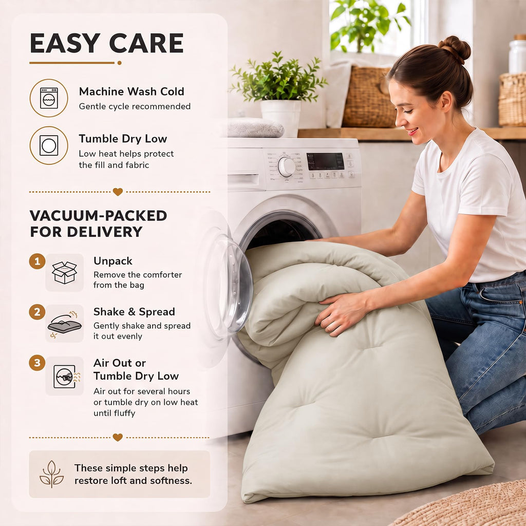Down-Alternative Quilted Comforter Bedding Set