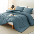 Down-Alternative Quilted Comforter Bedding Set