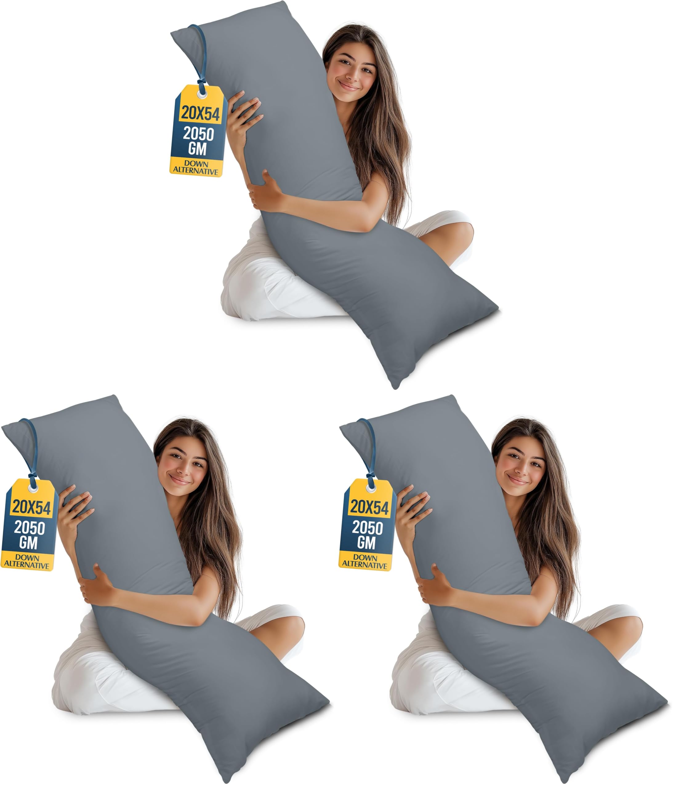 Full Body Pillow Insert for Side Sleepers and Adults