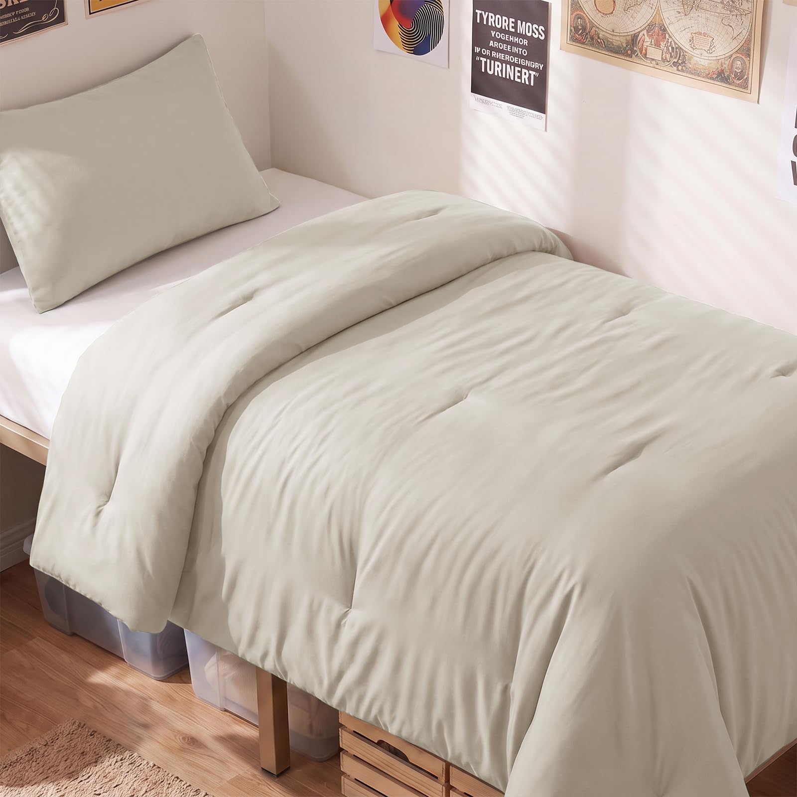 Down-Alternative Quilted Comforter Bedding Set