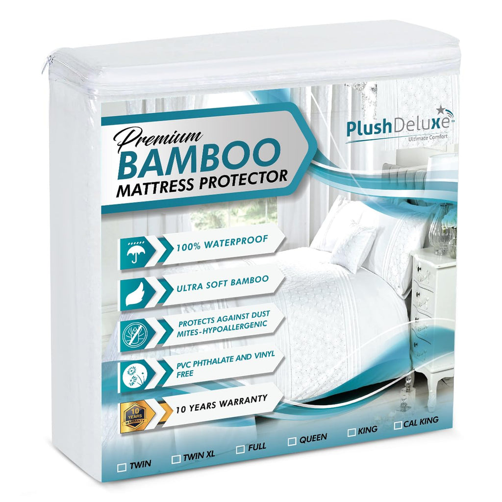 Waterproof Bamboo Breathable Premium Mattress Protector