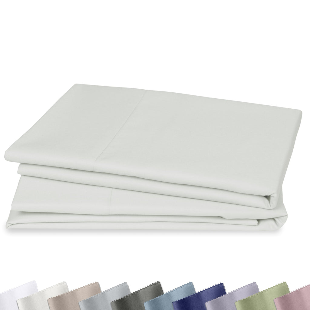 1000 Thread Count Cotton Sateen Pillowcases Set of 2