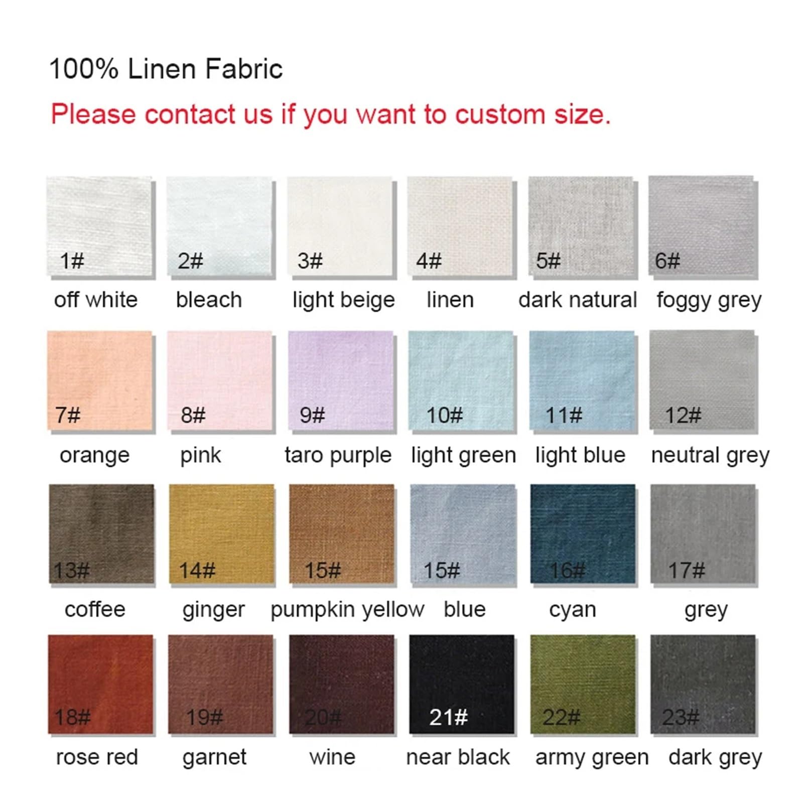 100% Flax Linen 4-Piece Deep Pocket Bed Sheet Set